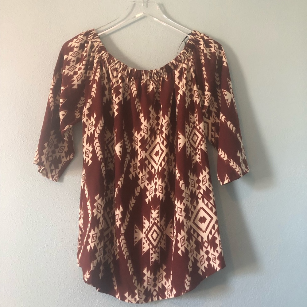 🌸 Boutique | Aztec tunic top - Picture 5 of 5